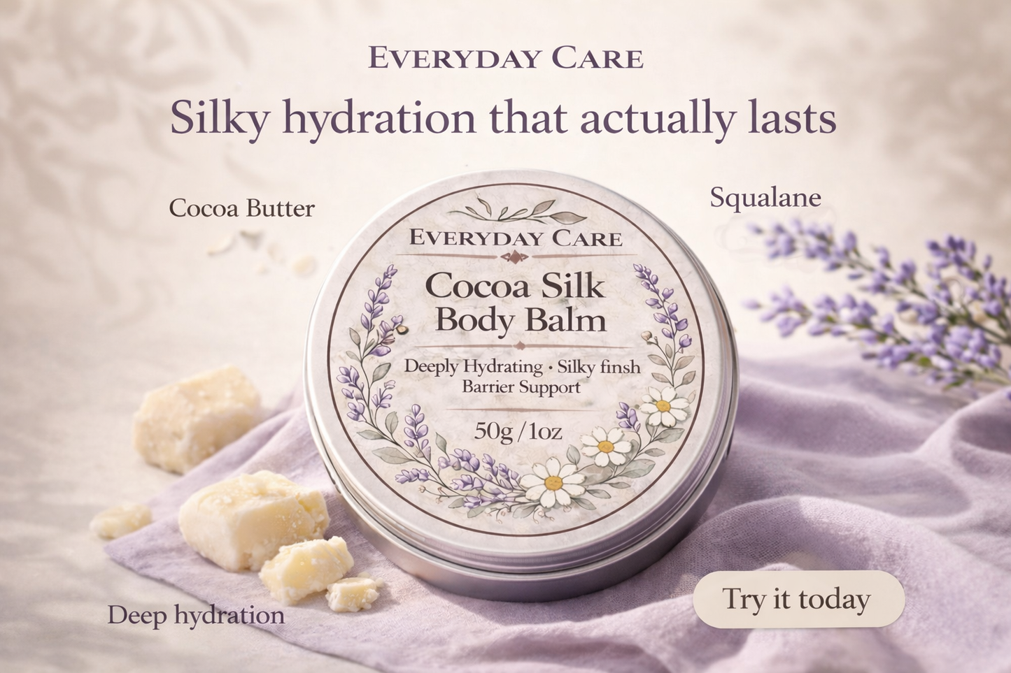 Cocoa Silk Body Balm